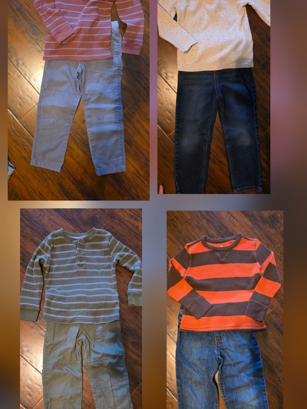 Garanimals Kids Mix - Orange, Teal, Olive, White, Navy Pieces